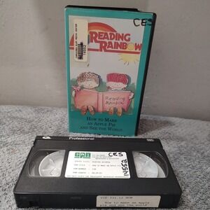 Reading Rainbow How to Make an Apple Pie and See the‎ World VHS 118 LeVar Burton